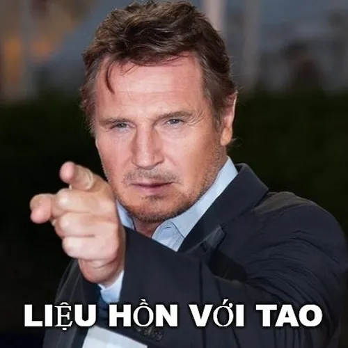 Ảnh hài kiểu “đừng giỡn mặt với tao”.