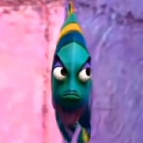 Meme chế biểu cảm lườm pha gượng gạo hài hước