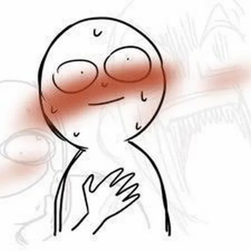 Ảnh chế ngượng đỏ mặt cute khi được tặng lời khen bất ngờ