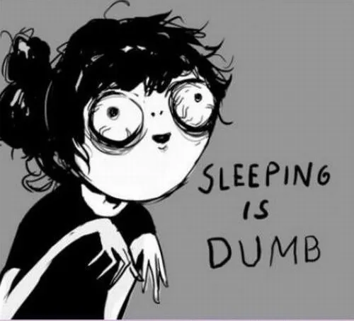 40+ Meme Mất Ngủ, Thiếu Ngủ hài với đôi mắt thâm quầng, cơ thể lờ đờ uể oải