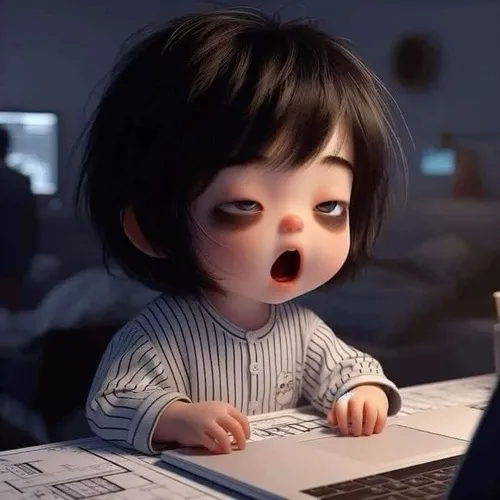 Meme hài lờ đờ như zombie buổi sáng