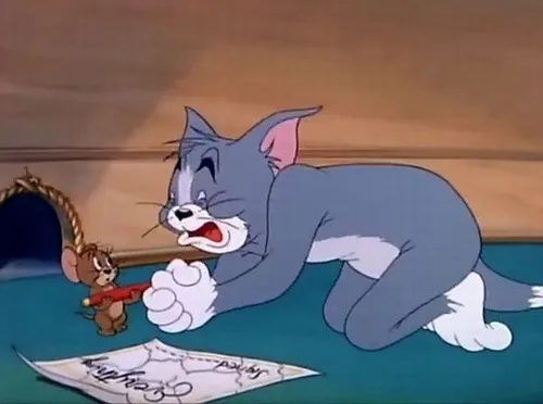 15 Ảnh troll ánh nhìn yếu mềm, như đang đợi câu tha thứ.