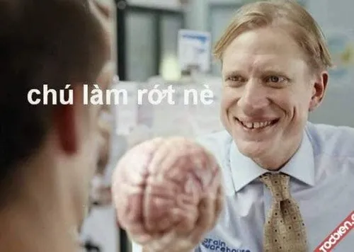 Meme não thể hiện cách châm biếm nhẹ nhàng trong giao tiếp.