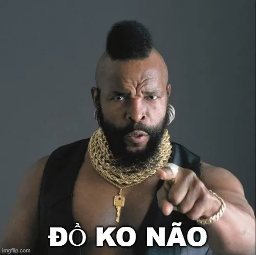 Ảnh troll hài hước dùng caption “trả lại não giùm”.