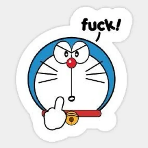 Hình troll ngón giữa đáp lại lời thách thức nhẹ nhàng.