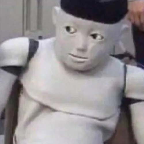 Meme chế gương mặt lưỡng lự thể hiện sự do dự