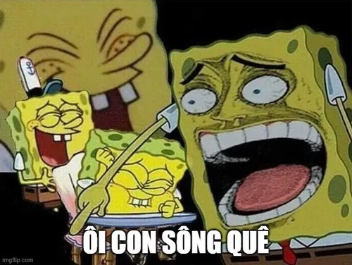 Meme chế ôi con sông quê trêu bạn thân cực vui