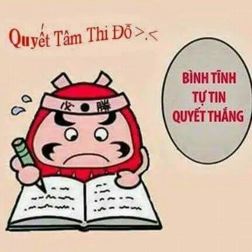 Meme quyết tâm gợi nhắc ánh mắt tập trung và tư thế chiến thắng