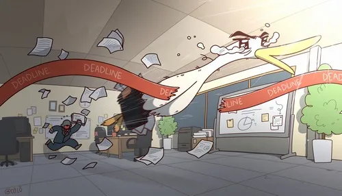 12 Meme hài biểu cảm sếp nhìn đồng hồ khi ai đến muộn