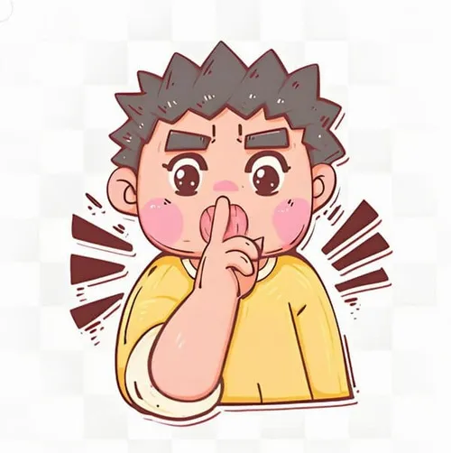 Hình troll suỵt mang năng lượng chọc cười nhẹ nhàng.