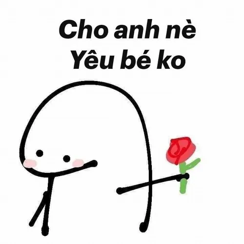 Ảnh chế hành động tặng hoa ngọt ngào mà hài hước