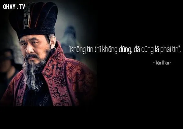 Meme Tào Tháo liếc nhìn thiên hạ bằng đôi mắt lạnh băng.