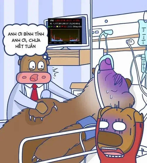 Hình chế meme bình oxy nói hộ nỗi mệt mỏi không lời