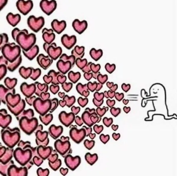 Ảnh chế vui cảnh cặp đôi cãi nhau vì ai rep chậm hơn