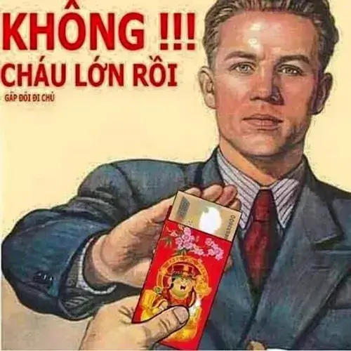 Hình meme vui thái độ xa cách mà vẫn lịch sự tinh tế