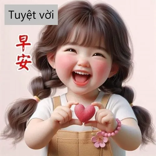 Meme troll vui tươi minh họa cảm xúc hạnh phúc