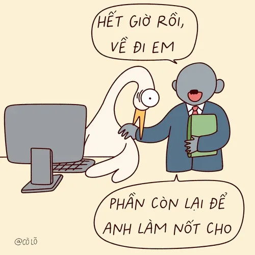 28 Meme hài đồng nghiệp hỏi “nghe nói nghỉ việc hả?”