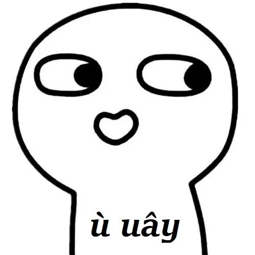 Cười kiểu vừa tội nghiệp vừa sảng khoái.