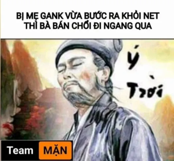 Meme hài buông xuôi nhẹ nhõm giữa thất bại quen thuộc