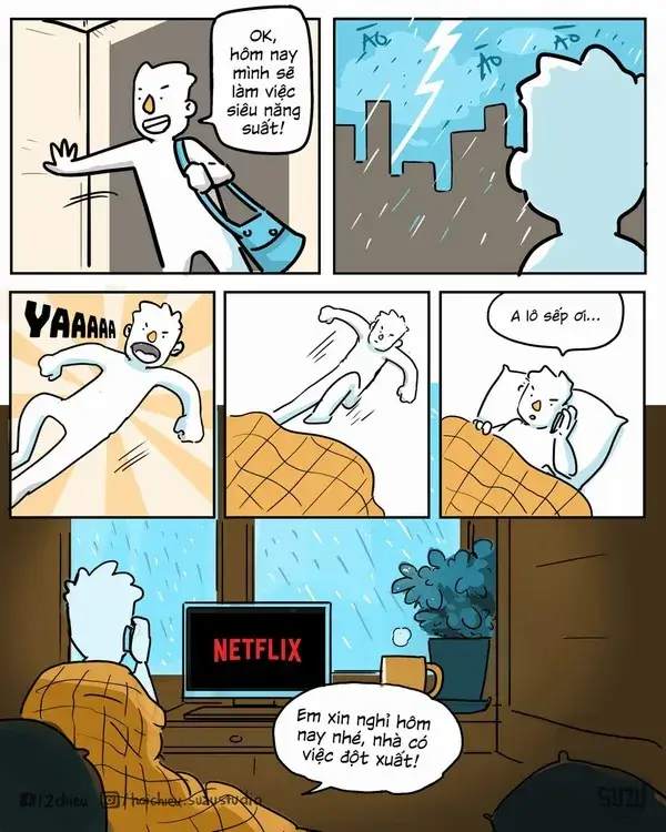 Ảnh meme trời muốn thế thể hiện sự bất lực tinh tế