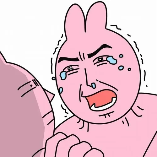 Ảnh chế thỏ hồng dang tay “thua rồi đó”, caption cực hợp mood