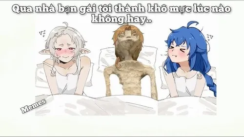 14 Meme tình yêu: ánh mắt long lanh, caption “vắt tới khô nha anh”.