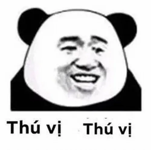 Meme gấu trúc cười khi chống hai tay xuống đất như đang khởi động tinh thần.