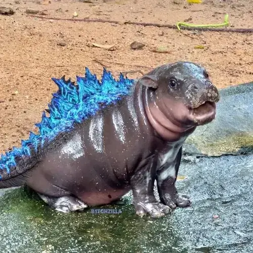 Khi hà mã trở thành hiện tượng meme khiến mạng xã hội bùng nổ