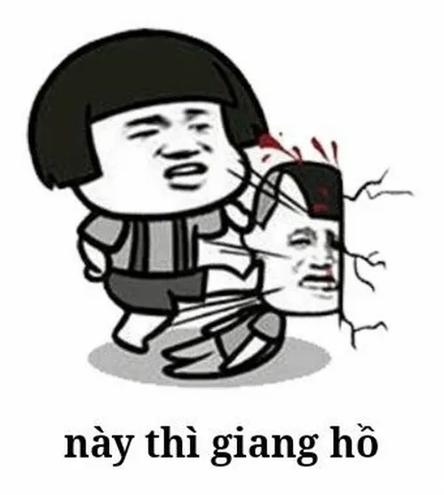 Hình troll gấu trúc hết tiền ôm mặt than vãn