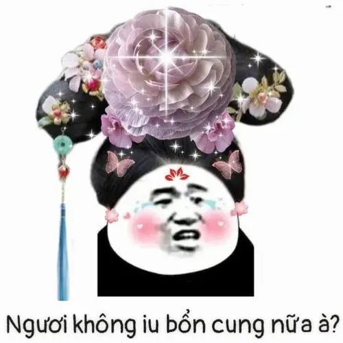 Hình chế meme vui gấu trúc chán nản chống cằm mơ màng