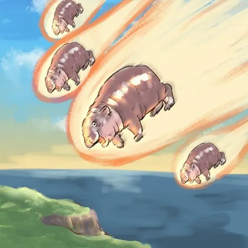 Bộ meme hà mã “đỉnh của chóp” khiến dân mạng thi nhau chế ảnh