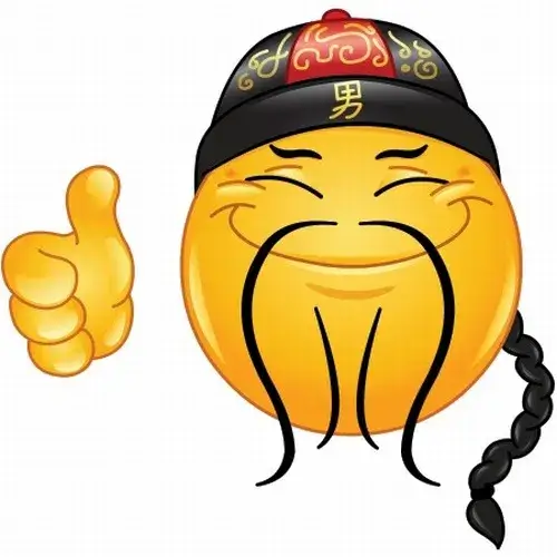 Meme hài ký hiệu vui bộc lộ nét phóng đại miệng rất sáng