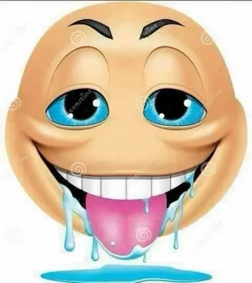 Meme icon mặt dí dỏm tái hiện nét mắt trợn quen thuộc